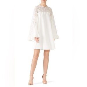 GIAMBA Lace Yoke Dress EUC